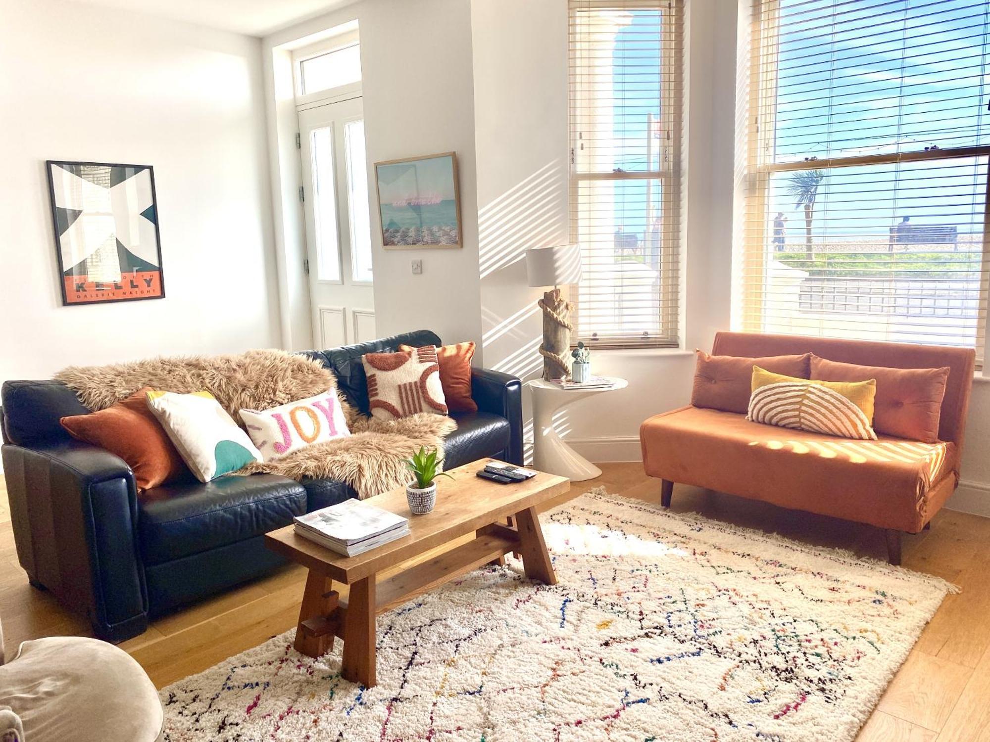Stunning 2 Bed Apartment Sea Views And Parking Worthing Exteriér fotografie
